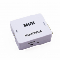 Video signal converter from HDMI to VGA - Small size - Setik