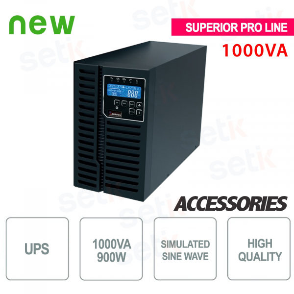 Gruppo di continuità UPS 1000VA / 900W - Superior Pro