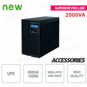 Unterbrechungsfreie Stromversorgung USV 2000VA / 1800W Superior Pro