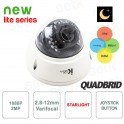 Hybrid Dome Kamera 4in1 Analog / Ahd / Hdcvi / Hdtvi 1080P 2.8-12mm Starlight - Lite Setik