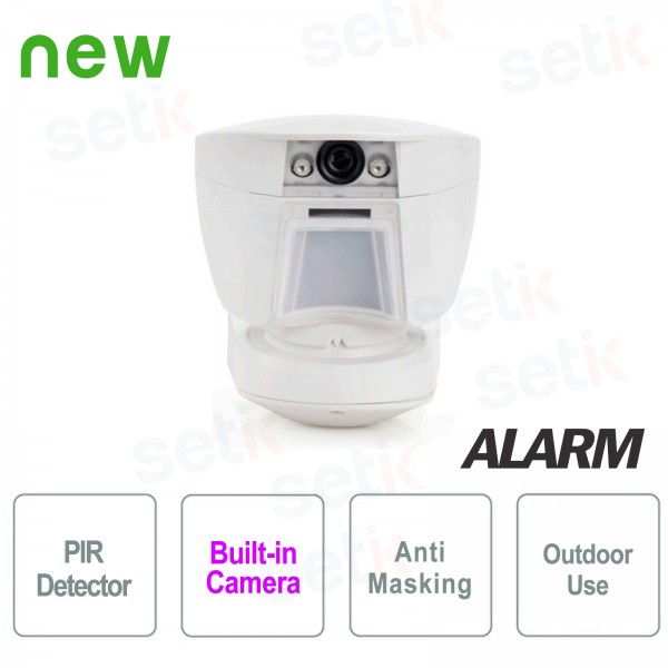 PIR outdoor mirror detector with Camera - Bentel