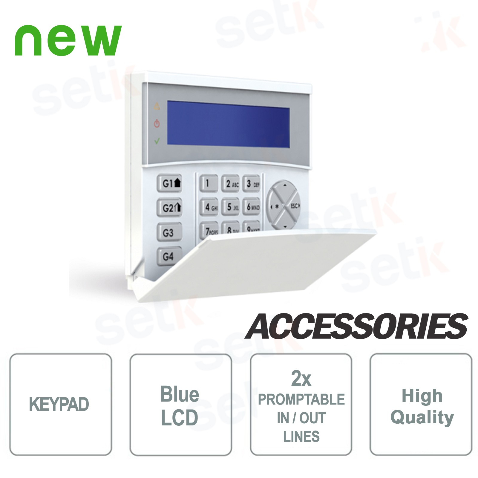 AMC K-LCD-LCD Keypad Remote 