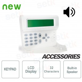 LCD Backlit Keyboard with speaker - AMC