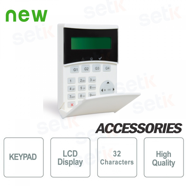 LCD Backlit Remote Keyboard Light - AMC