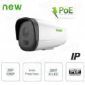 Cámara IP Bullet 2MP 4mm IP66 WDR PoE - Tiandy