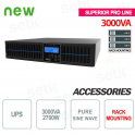 Uninterruptible power supply UPS 3000VA 2700W RACK - Superior Pro