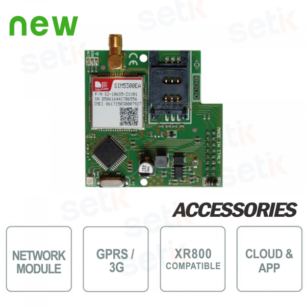 Module de communication sur le réseau GPRS et 3G - AMC