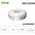 Wire Cable Skein UTP CAT 6 CCA 100MTS