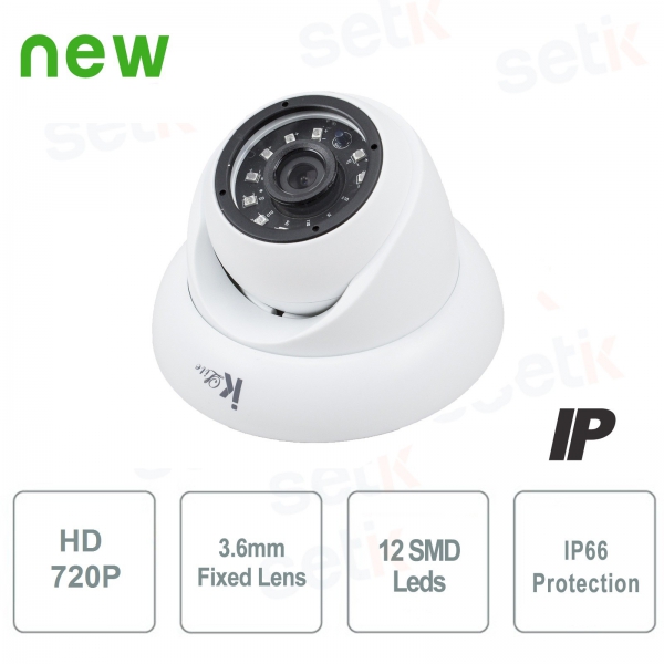 Caméra IP 720P HD LED IR 3.6mm ONVIF Setik