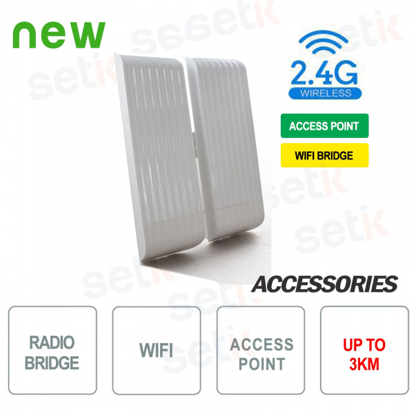 SetG 2.4GHz-300Mbps WiFi Bridge Access Point