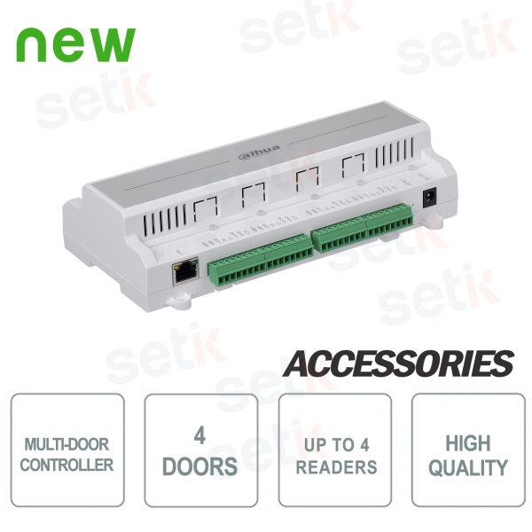 Access controller for four Dahua doors