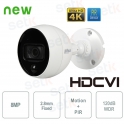 Telecamera 4K HDCVI 8MP PIR Allarme MotionEye Dahua