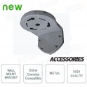 3.5" wall bracket in metal for Dome Setik cameras