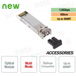 Fibra ottica multi-modale 1,25G TX/RX 850nm/850nm 500MT LC Dahua