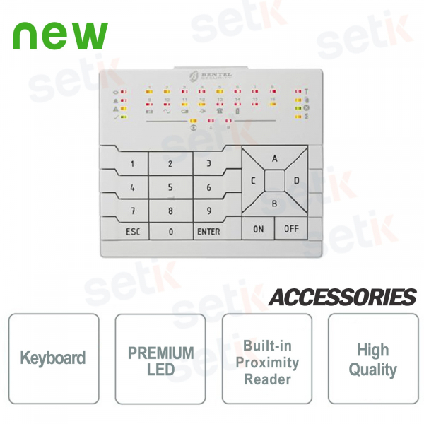 Teclado LED premium - Bentel