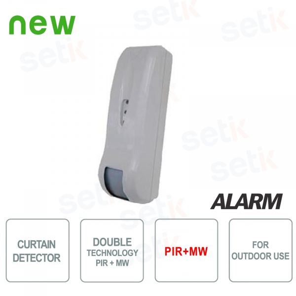 Outdoor Double Wire Technology Curtain Sensor Wired