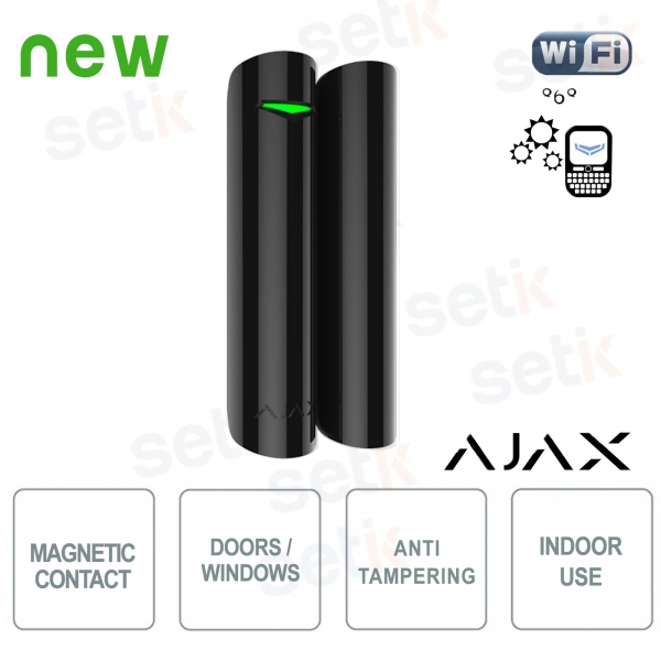 Ajax Magnetkontakt Alarm Funk Tür / Fenster 868Mhz Schwarz