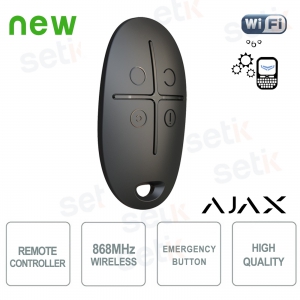 Ajax Control remoto control remoto alarma inalámbrica 868Mhz Negro