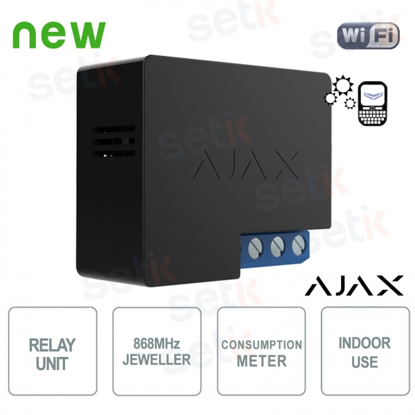 Wallswitch Ajax 868MHz remote control relay