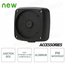 Boîte de jonction  Dahua waterproof pour caméras  HAC-PFW3601-A180