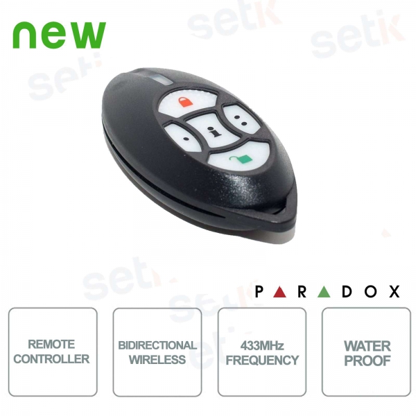 Paradox Two-way remote control 433MHz keychain