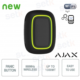 Ajax Emergency Button Funk Panik Alarm 868MHz Schwarz Version
