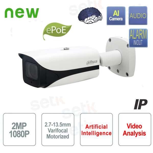 Dahua Motorized AI IP ONVIF® PoE 2MP 50M IR Camera