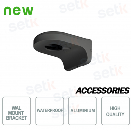 Wall fixing bracket for Dome cameras - Waterproof - Aluminum - Dahua