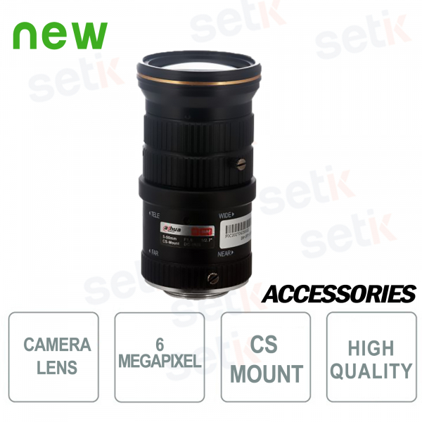 6 Megapixels autoiris DC lens, 5-50mm