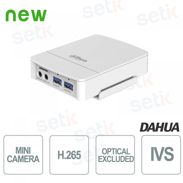 ANALYSE VIDÉO de la mini caméra IP Dahua 2MP ONVIF®