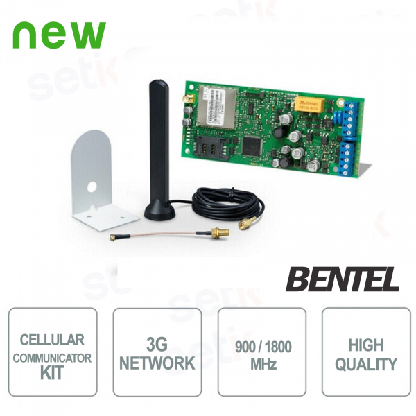 Kit Comunicatore Cellulare 3G + Antenna + Adattatore e Staffa