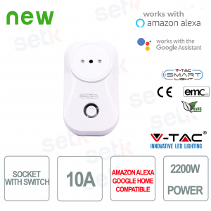 Prise électrique WIFI Smart Home Alexa Google Home V