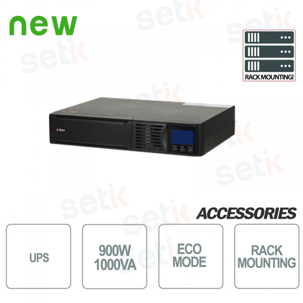 Unterbrechungsfreie Stromversorgung USV 1000VA 900W RACK