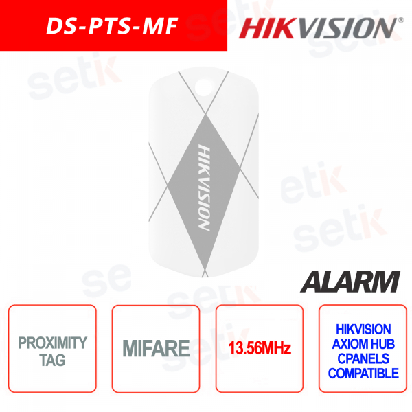 Hub inalámbrico TAG Hikvision AXIOM Pro para lectores RFID MIFARE 13.5