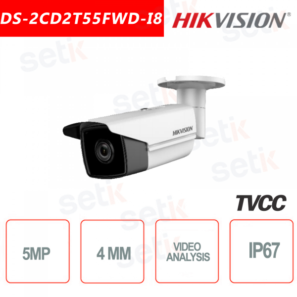 Hikvision IP Camera Onvif PoE 5.0MP IR 50 Meters H.265 + 5MP Ca