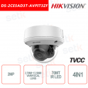 Hikvision 2MP Dome Camera HD 4in1 2.7mm ~ 13.5mm IP67 / IK10 Professi