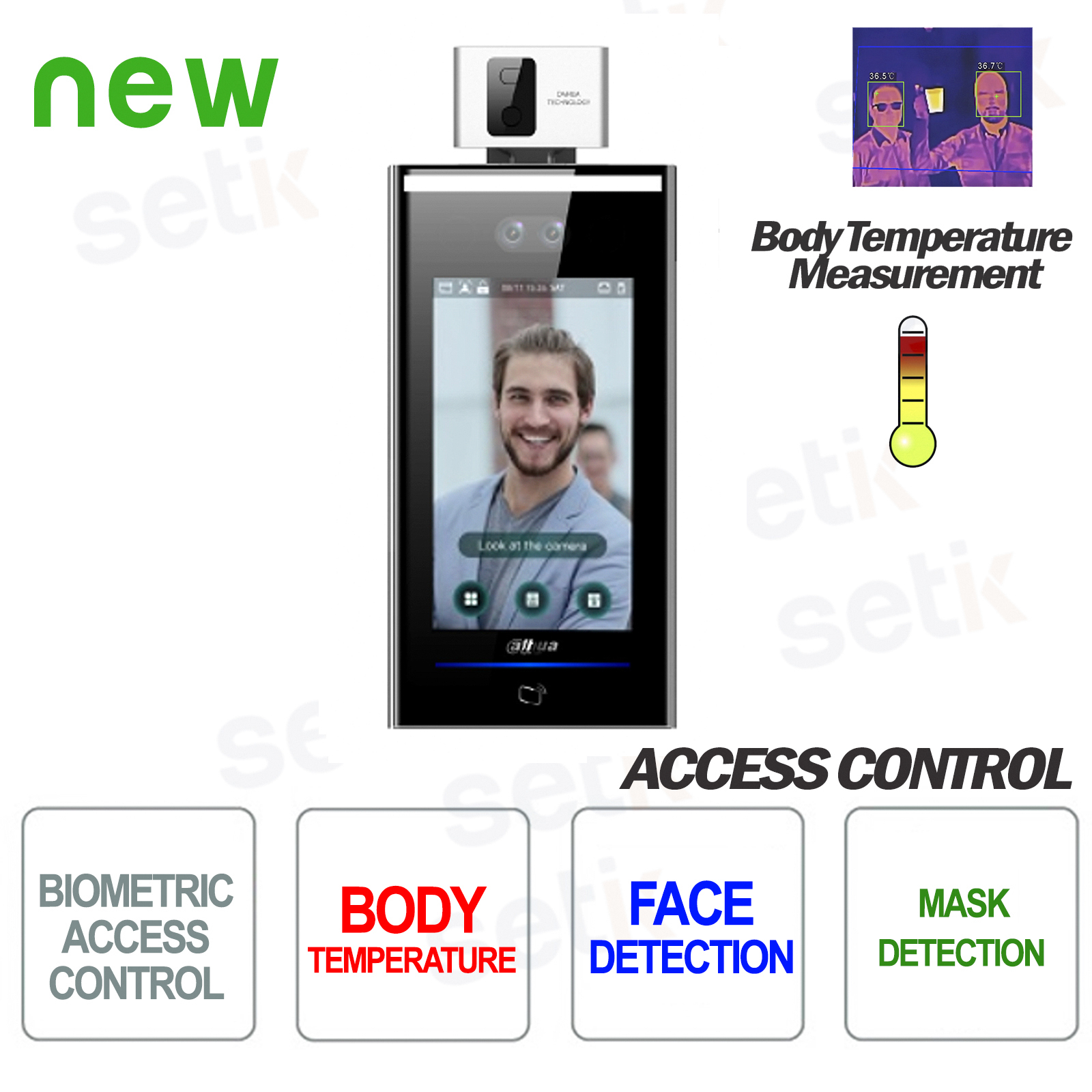 Dahua Temperature Monitoring Access Control 2025