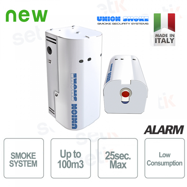 Indoor smoke alarm system Union Smoke 100 UR alarm