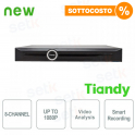 NVR 8-Channel 1080P 2HDD Video Analysis and Smart Recording - Tiandy