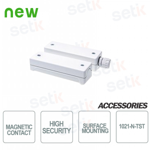 Contacto magnético 1021-N-TST de alta seguridad IP65 -