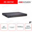 Commutateur Hikvision 32 ports 10/100/1000 BaseT + 8 ports 10G