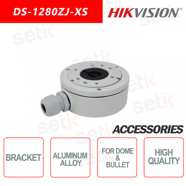 Aluminum alloy bracket for dome and bullet cameras - HIKVI