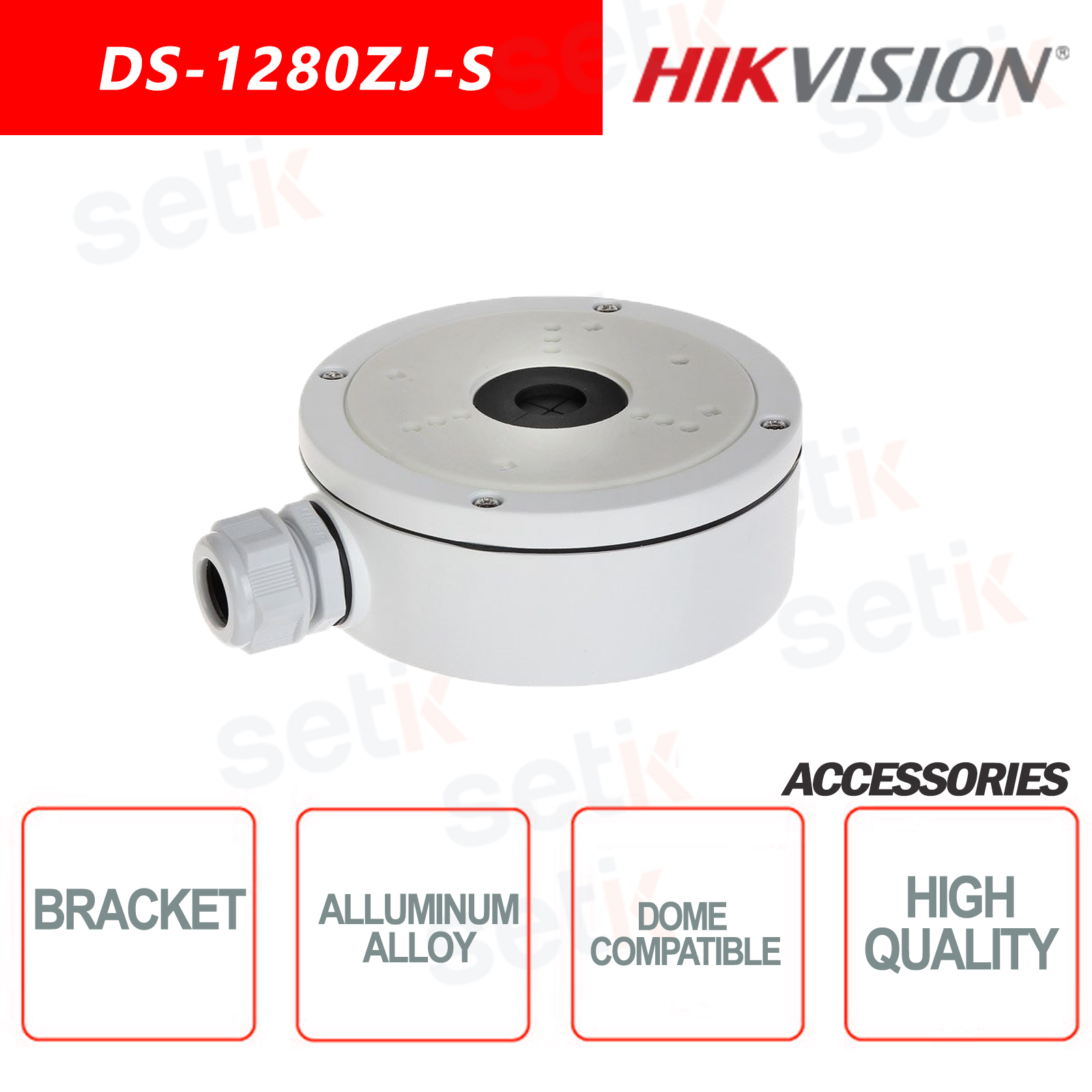 DS-1280ZJ-S Dome Camera Bracket