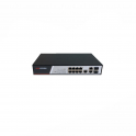 Hikvision Switch 8 PoE Ports 10/100 Mbps + 2 Ports Uplink Network sw