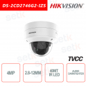 Hikvision IP-Kamera POE DARKFIGHTER AUDIO 4.0MP 2.8-12mm IR H.265 + Dome