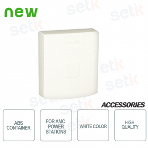 ABS container for AMC control units. White c