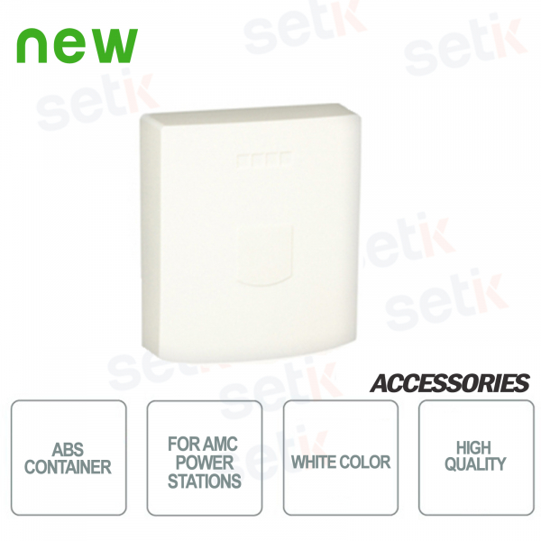 ABS container for AMC control units. White c