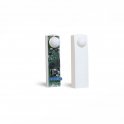 Sensor de infrarrojos pasivo con protección de cortina - rango ajustable de 2 ma 3,5 - Color blanco -