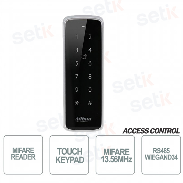 Proximity reader MIFARE 13.56MHz with keyboard - D