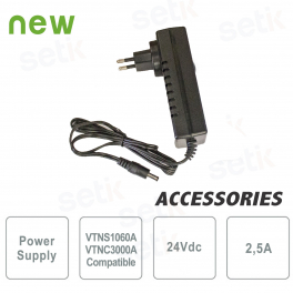 Alimentatore 24Vdc 2,5A per VTNS1060A e VTNC3000A - Dahua